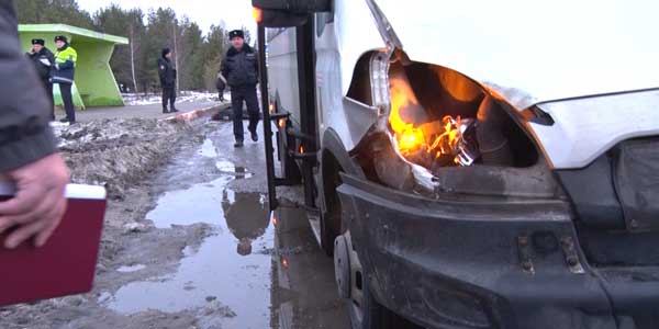 Невеселое утро. Междугородний автобус Нижний-Дзержинск сбил пешехода