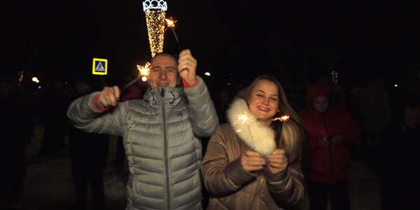 Новогоднее настроение! Дзержинцы заряжены на позитив!