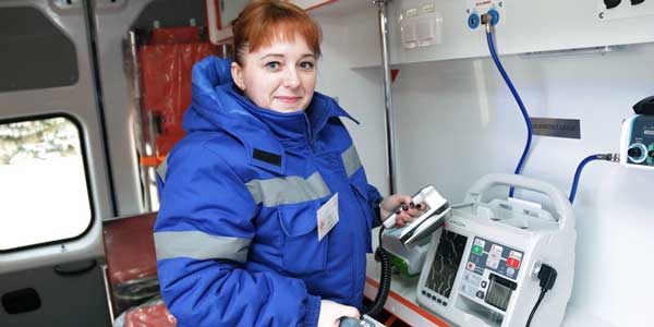 Новым автомобилем пополнился дзержинский автопарк БСМП