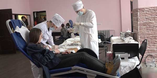 «Молодые доноры Дзержинска». В городе прошла традиционная акция по сдаче крови