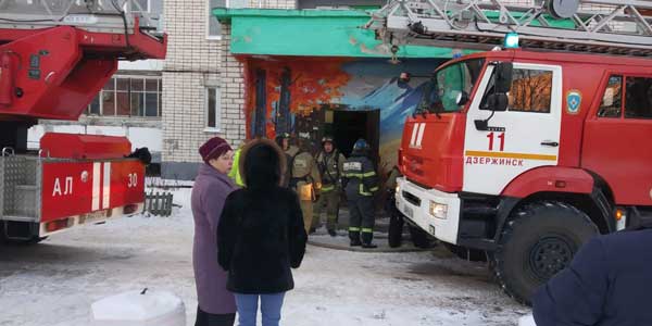 Пожар на Советской. Квартира девятого этажа горела сегодня в Дзержинске