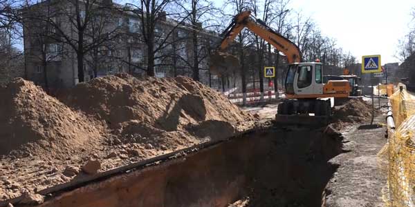 Обвал на коллекторе. Дзержинский водоканал устраняет последствия крупной коммунальной аварии