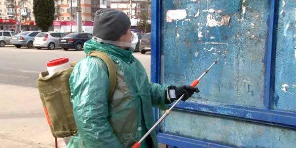 Меры профилактики. Тротуары Дзержинска обработают специальным раствором