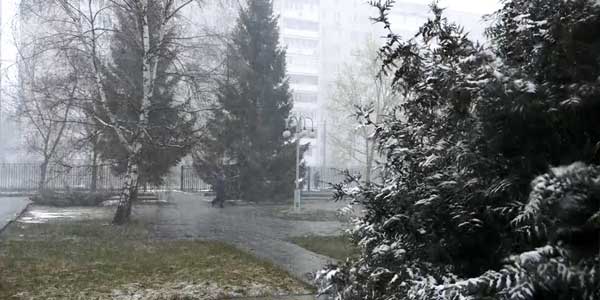 Сюрпризы погоды. До конца апреля тепла дзержинцам можно не ждать