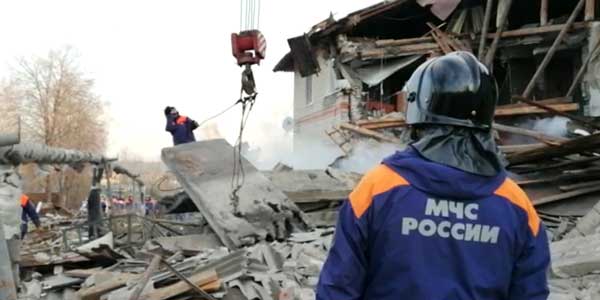Взрыв газового баллона. Обрушение жилого дома произошло в Вачском районе Нижегородской области