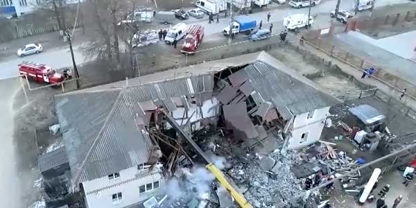 Два человека погибли в результате взрыва бытового газа в Вачском районе. Видео с места событий