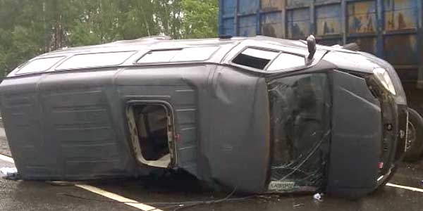 Один погиб и трое пострадали в автоаварии в Вачском районе
