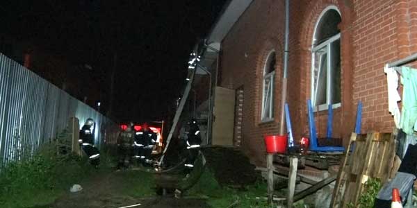 Замкнуло: из-за холодильника горел жилой дом в пригороде Дзержинска