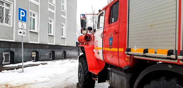 Дворцовый переполох: пожарные учения прошли в ДКХ Дзержинска