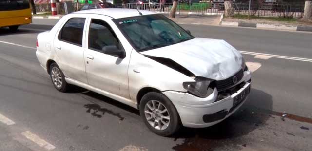 Вдогонку: авария под светофором произошла на проспекте Циолковского в Дзержинске