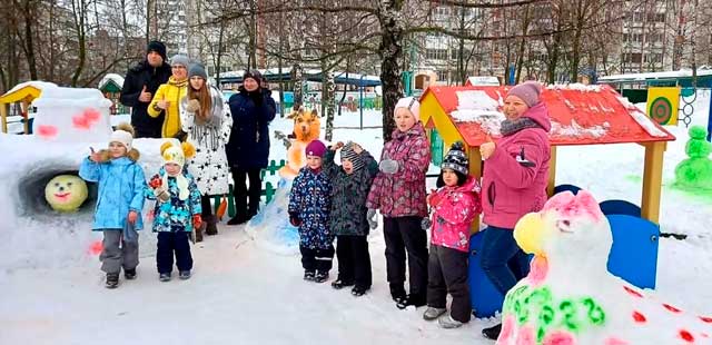 Снеговик - 2021: итоги городского конкурса по лепке снежных фигур подвели в Дзержинске