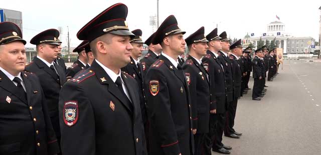 День города 2021: награждение сотрудников дзержинского УВД