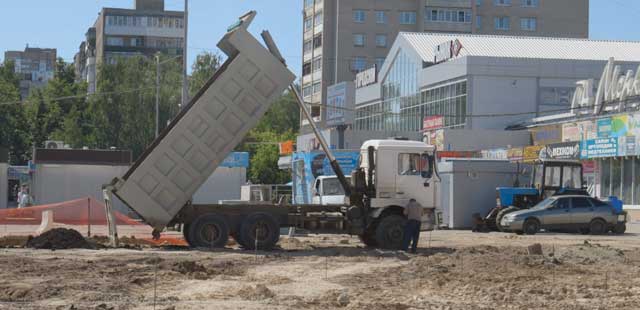 Большие планы: масштабные работы по благоустройству продолжаются в Дзержинске