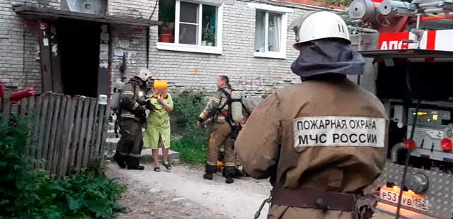 Дымовая завеса: в дзержинском общежитии произошёл пожар