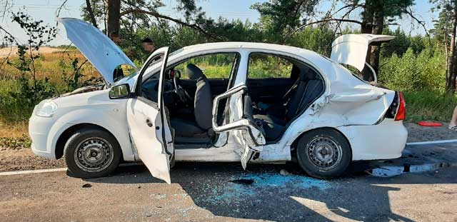 Отчаянный маневр: два человека пострадали в ДТП на Нижегородском шоссе в Дзержинске