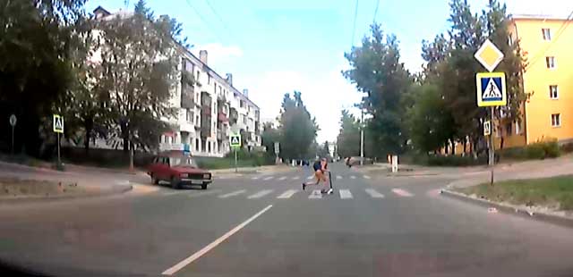 Обратная связь: юные жители Дзержинска нарушают ПДД