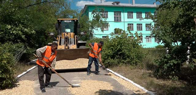 Ремонтные работы: дзержинские школы готовятся к новому учебному году