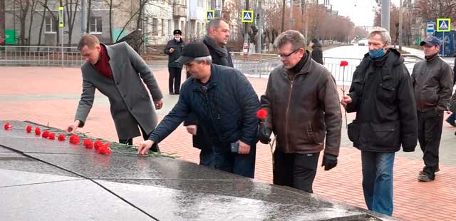 День 7 ноября: годовщину Октябрьской революции отметили в Дзержинске