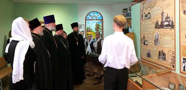 Православное Черноречье: в одной из дзержинских гимназий открылся новый музей
