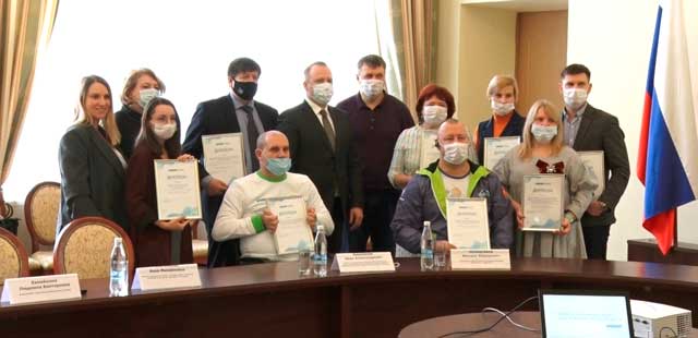 Формула хороших дел: победителей ежегодного городского конкурса наградили в администрации Дзержинска