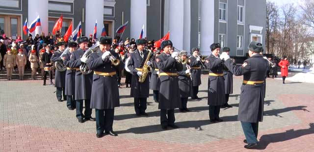 Песни России: акция в поддержку российских военнослужащих прошла в Дзержинске