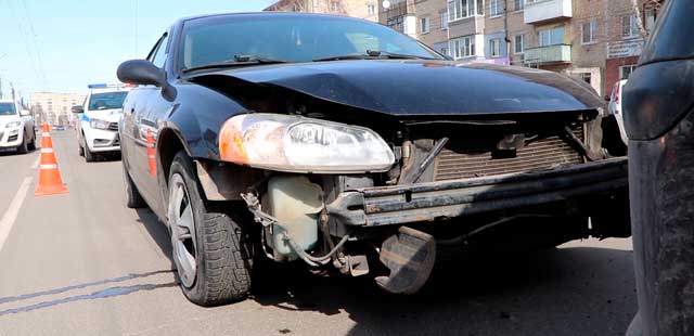 Пьяные догонялки: ДТП с участием двух автомобилей произошло на улице Гайдара в Дзержинске