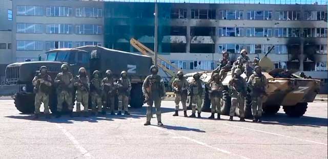 Спасибо за поддержку: российские военнослужащие поблагодарили жителей Дзержинска