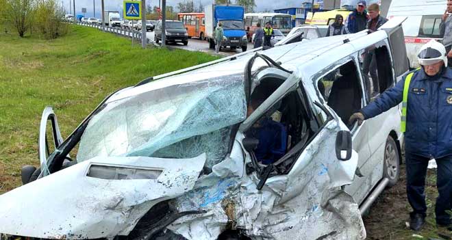 Тяжелые последствия: восемь человек пострадали в результате аварии в Кстове