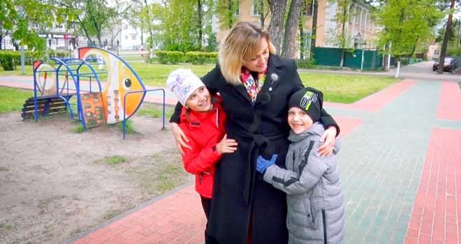 На нашей улице: Сквер на проспекте Ленина в Дзержинске