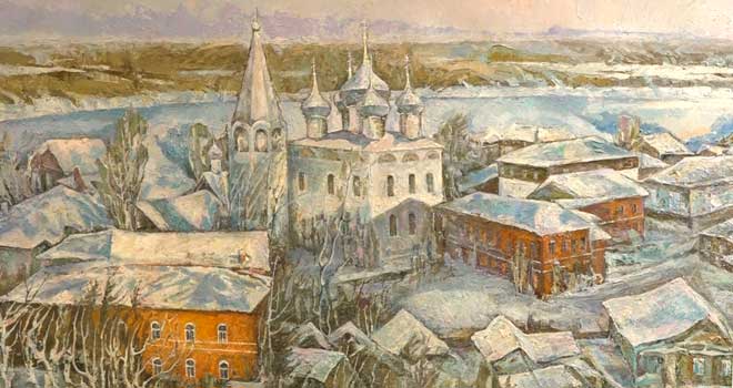 Красивый и старинный: посвященная Гороховцу выставка открылась в дзержинском Краеведческом музее