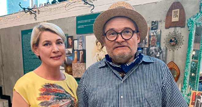 Счастливый случай: известный историк моды Александр Васильев посетил Нижегородский музей
