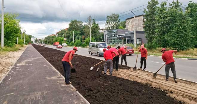 Для двухколесных: к строительству городского веломаршрута приступили в Дзержинске