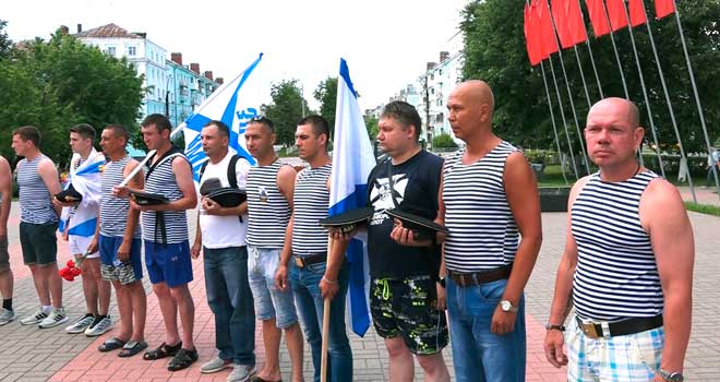 С праздником, моряки! День военно-морского флота отметили в Дзержинске