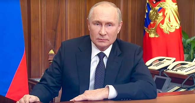 Президент Владимир Путин объявил о частичной мобилизации в России