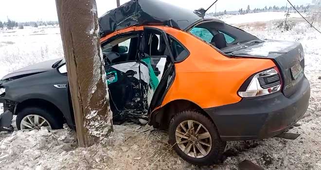 Смертельный гололед: сразу несколько серьезных аварий произошли на трассах Дзержинска в минувшие выходные
