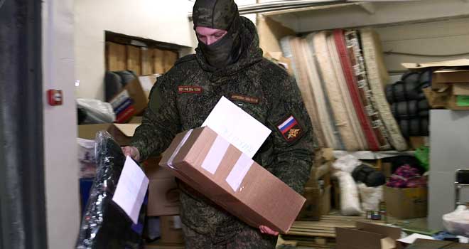 Сбор и отправка гуманитарной помощи для военнослужащих продолжается в Дзержинске