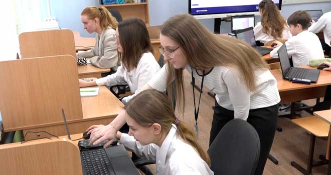 Школьные метеорологи: свой первый прогноз погоды составляли учащиеся дзержинского лицея