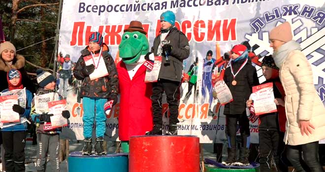 Лыжня России: массовые соревнования по лыжным гонкам прошли в Дзержинске