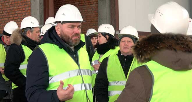 Под пристальным вниманием: министр спорта региона оценил ход строительства центра спортивной подготовки по адаптивным видам спорта в Дзержинске