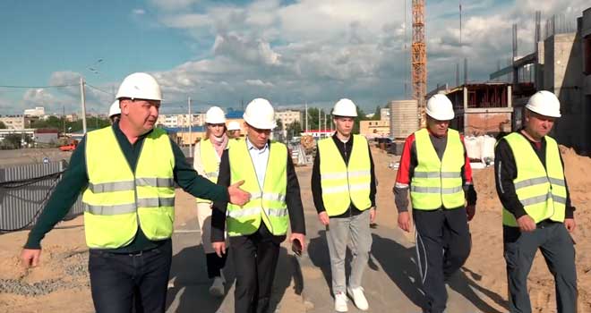Все по плану: строительство регионального центра подготовки по адаптивным видам спорта продолжается в Дзержинске