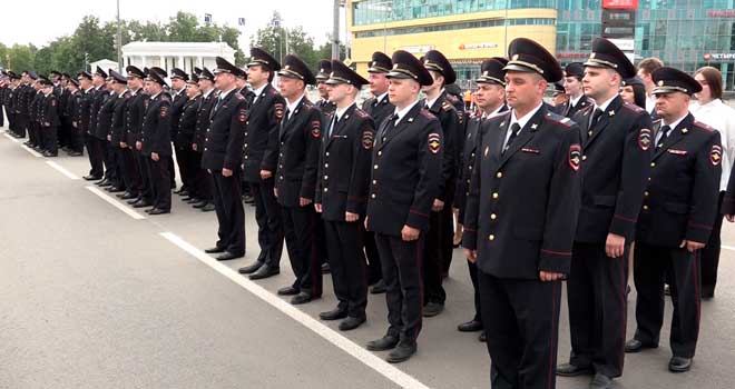 День города 2023: торжественное награждение личного состава УВД Дзержинска