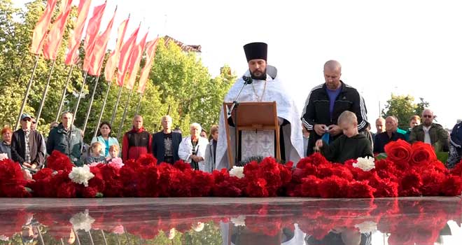День памяти и скорби: панихида по погибшим в Великой Отечественной войне состоялась в Дзержинске