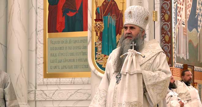 Большое событие: освящение первого из приделов нового храма в честь Воскресения Христова в Дзержинске