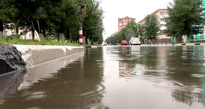 Дзержинская вода: уже сутки в городе сохраняется дождливая погода