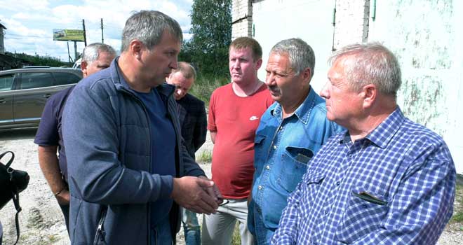 Газификация, благоустройство и дороги: поселок Строителей посетил с рабочим визитом глава Дзержинска