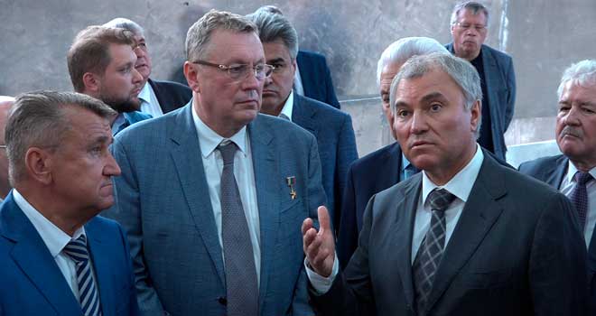 Рабочий визит в Чкаловск: Вячеслав Володин оценил развитие водного пассажирского транспорта в Нижегородской области