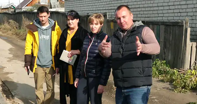 Инициатива приветствуется: асфальтировку дорог в городских поселках Дзержинска обсуждали жители и депутаты