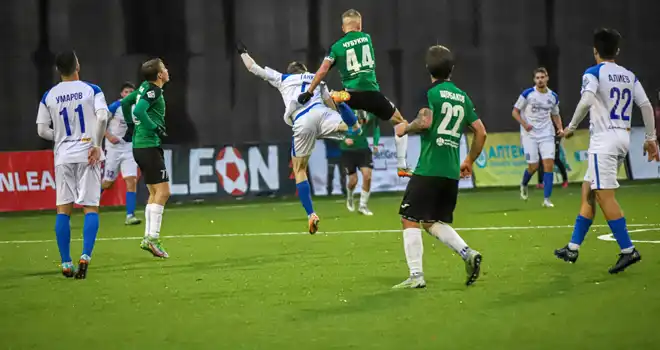 «Химик» - чемпион: дзержинская футбольная команда обыграла петербургское «Динамо»
