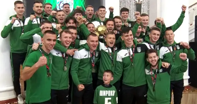 Золото чемпионата: дзержинский футбольный клуб «Химик» поздравили с победой на первенстве России по футболу