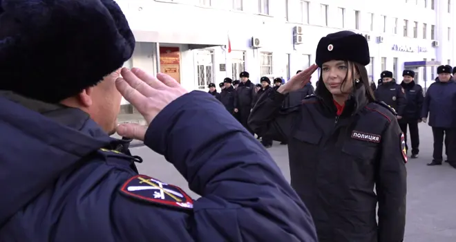 Спасибо за службу: лучших участковых наградили на главной площади Дзержинска